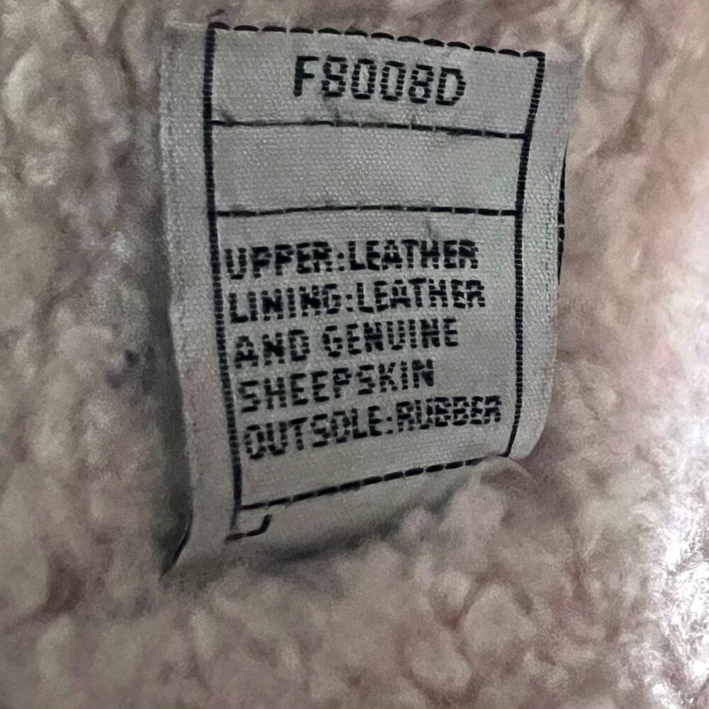 UGG Boot Women 5 Dark Brown Leather Swell Suede Tall Sheepskin Australia # 5676 - Picture 12 of 12